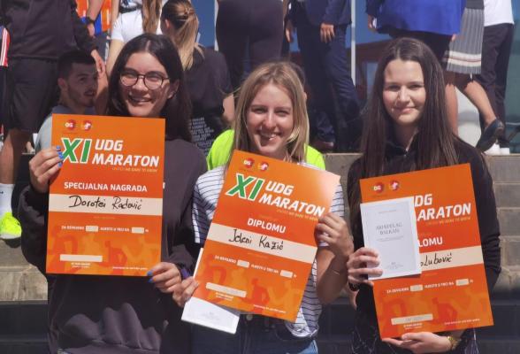 Dan studenata: Učešće Smjera Primijenjena psihologija na UDG Maratonu