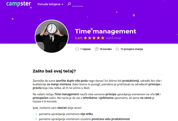 Kurs: Time Management