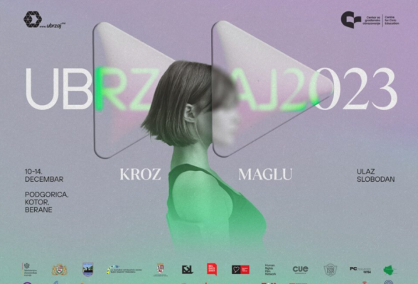 Promocija crnogorskog festivala filma o ljudskim pravima UBRZAJ 2023 u Podgorici, Kotoru i Beranama